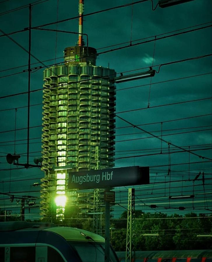Suite-Xxi City View Hotelturm אוגסבורג מראה חיצוני תמונה